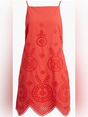 Cleobella Vibrant Red V-Neck Dress